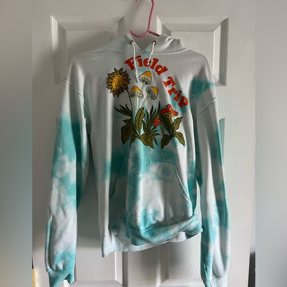 Tye dye shrooms field trip hoodie